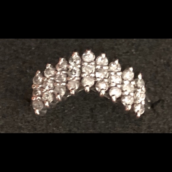 Platinum diamond ring - Picture 4 of 5